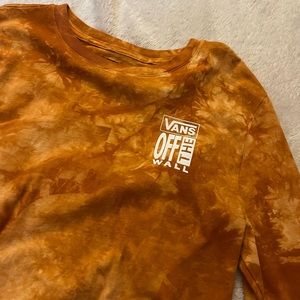 Tie Dye Vans Long Sleeve shirt